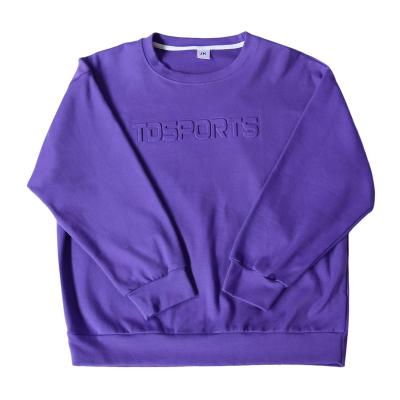 China Custom Logo Anti-Wrinkle OEM Premium Sweatshirts Men's Oversized Crewneck Unisex Crewneck Sweatshirts For Men for sale