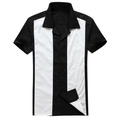 China 2021 Anti-wrinkle hot sale fashion shorts sleeves casual rolling shirt for men in stock for sale