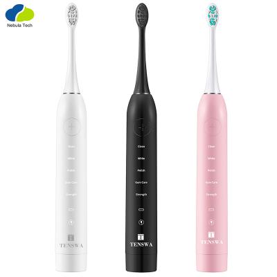 China 360 Toothbrush Smart Electronic Sonic Electric Soft Hair USB Rechargeable Electric Toothbrush for sale