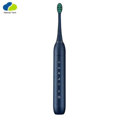 China Battery Operated Waterproof Vibrating Adult IPX7 Tooth Cleaning USB Rechargeable Electric Toothbrush for sale