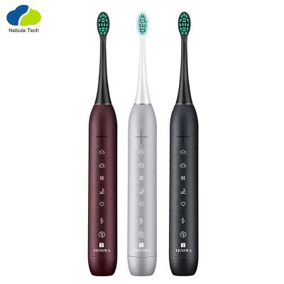 China Household Vibration Adjusting USB Charging Waterproof Adult Electric Toothbrush for sale