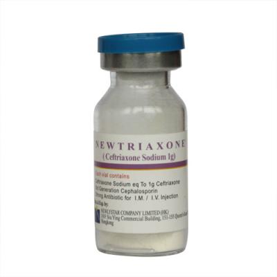 China Sterile Semisynthetic Dry Powder Injection Ceftriaxone Sodium for Injection for sale