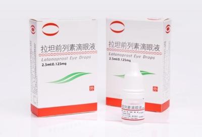 China Ophthalmic Latanoprost Eye Drops 125mcg / 2.5ml Prostaglandin Analogues for sale