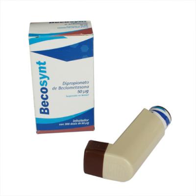 China Beclomethasone Dipropionate Aerosol Medication Oral Inhalation 50 - 250 mcg/dose for sale