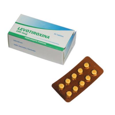 China In - House Oral Medications Levothyroxine 100 Mcg Tablet Treat Hypothyroidism for sale