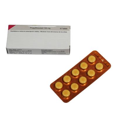 China Methimazole Propylthiouracil Tablets 50mg 100mg Oral Preparation Medications for sale