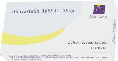 Cina La riduzione dei lipidi droga i farmaci orali degli agenti, compressa di mg di simvastatine 20 in vendita