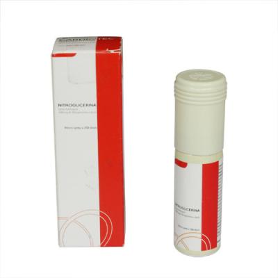 China Pharmaceutical Aerosol Medication , Nitroglycerin Aerosol Spray For Heart Disease for sale