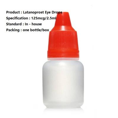 中国 Latanoprostの眼の解決125Mcg/2.5MlのLatanoprostの眼の薬物 販売のため