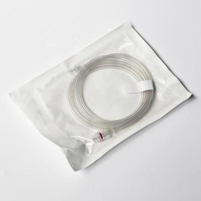 China Disposable Sterile Surgical Equipment High Pressure Extension Tube PVC Sterile Suction Connecting Tube for sale