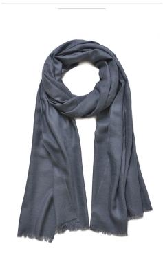 China Wool Cashmere Scarf Wrap Shawl Solid Colored Scarves With Screen Printing for sale