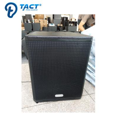 China Professional Venetian Powered Sports 15 Inch Subwoofer Outdoor Audio Active Speaker With DSP DJ Sound Box System for sale