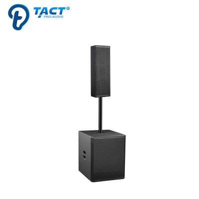 China Mauti-function hall; 6 Inch Line Array Column Column Speaker System Black And White Dual Theater PA Speaker for sale