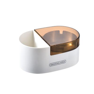 China 2021 Innovative Durable Instruments Stainless Steel PP Suspension Type Cigar Ashtray For Lavatory Washroom Bathroom for sale