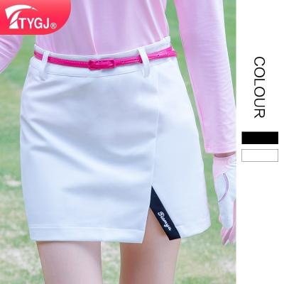 China TTYGJ Golf Apparel Women's Short Skirt Fashion Slit Wrap Breathable Hip Slim Fit Slim Quick Drying Half Skirt for sale