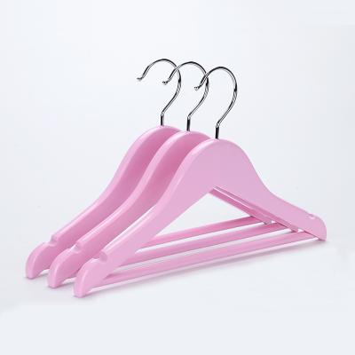 China For Children Inspring Wholesale Children's Coat Hanger Children Small Wooden Hangers for sale