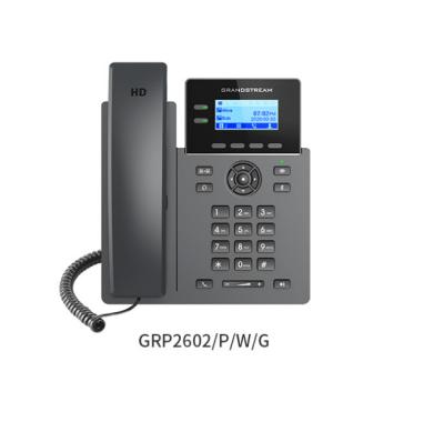 China New Products Essential POE IP Phone 2-Line IP Phone Grandstream GRP2602P GRP2602P for sale