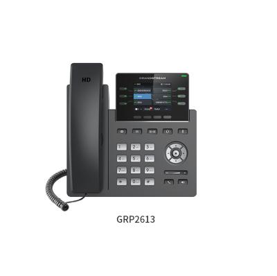 China Grandstream GRP2613 Supports3 IP Carrier-grade Gigabit GRP2613 Integrated POE Color Screen SIP 6 Line Phone for sale