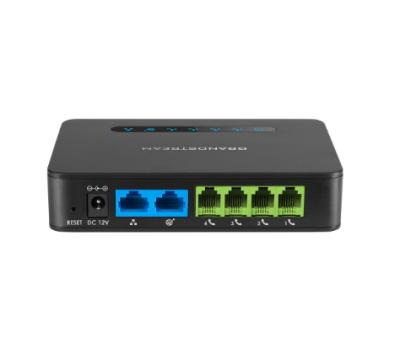 China Powerful Grandstream 4 FXS Port Gateway With Gigabit NAT Router Grandstream HT814 HT814 for sale