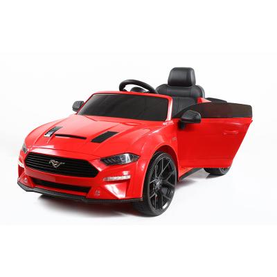 China Safe 12v MP3/Durable/Engine Music Player For Child Battery Kids Car Ford Mustang LICENSE CAR WDSX2038 for sale