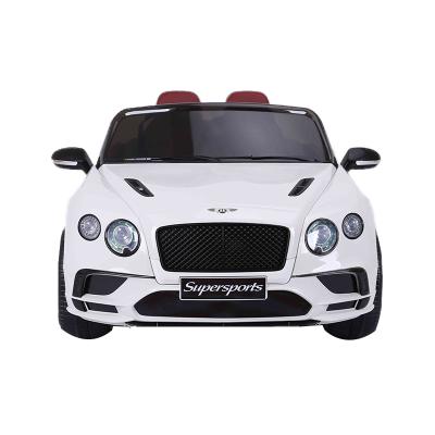 China Ride On Toy Electric Children Ride On Car Best Quality Key Starting Bentley Continental Super Sports Licensed Rear Suspension JE1155 for sale