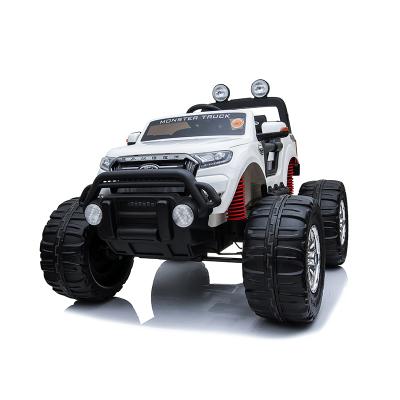 China Ride On Toy Electric 12V Kids Ride On Car 4x4 Ford Ranger Monster Truck Authorized High Quality DK-MT550 for sale