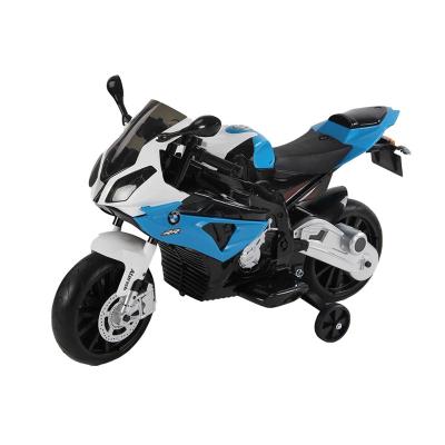 China Ride On Toy Hot Selling Electric Children's Ride On Car Motor Bike For BMW Authorized Baby S1000RR JT528 for sale