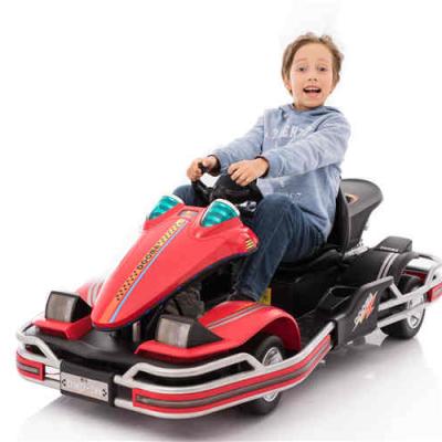 China Ride On Toy Parents With Kids All Can Drive In 45W Electric Motor Three Seat Go Kart for sale