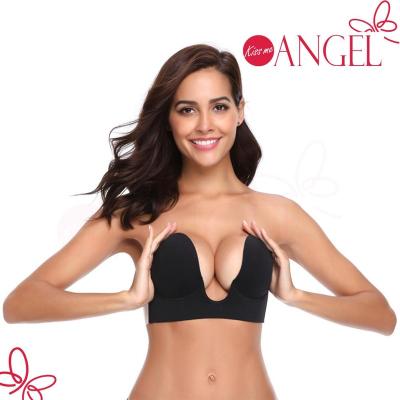 China Silicone Antibacterial Push Up Accessory Silicone Strapless Gel Strapless Self Adhesive Bra With Wire for sale