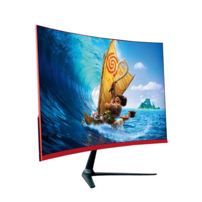 China Speaker Freesync 1ms HDR 1080P 24 inch 144hz Wall Mounted Gaming Monitor Curved for sale