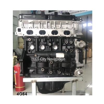 China Original 4G64 4G63 Long Block Auto Engine Assembly Engine For Mitsubishi Chery BS6 for sale