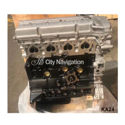 China Original KA24 KA20 Long Auto Engine Assembly Block Engine For Nissan 2.4L for sale