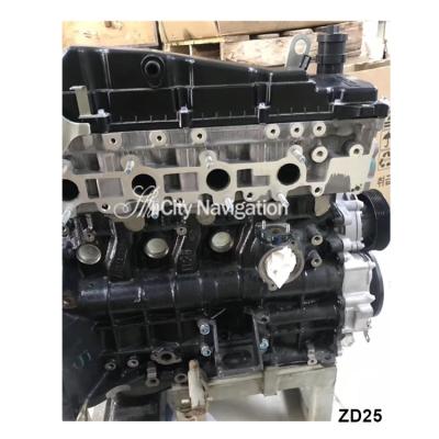 China Original ZD25 Diesel Engine Assembly Block Long Auto Engine For Nissan 2.5L 2.5L for sale