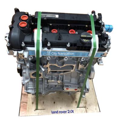 China Aluminum Original Long Block Auto Engine Assembly Motor For Land Rover 2.0T for sale