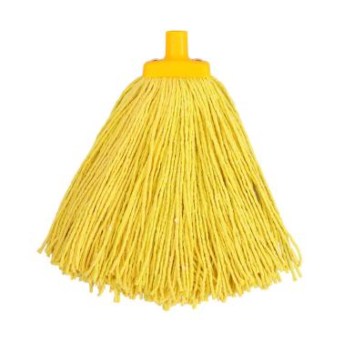 China Sustainable Professional Cotton MOP HEAD 400G Yellow for sale