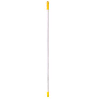 China Sustainable Professional Aluminum Mop Handle 150CM in Yellow for sale