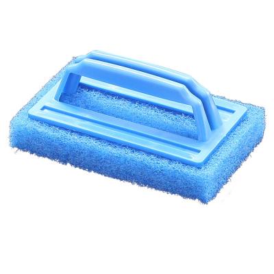 China Sustainable Tile Scrub Blue White Black Cleaning brush for sale