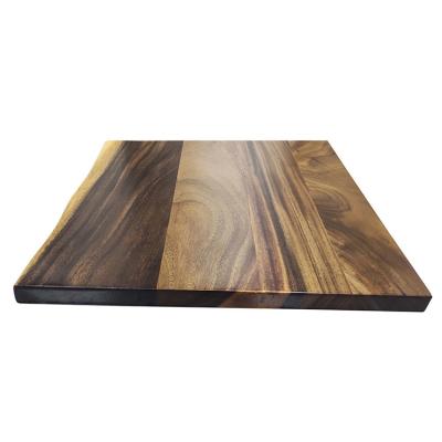 China Modern One Live Edge Saman Hardwood Table Top For Your Desk Table Bar Or Kitchen Island DIY Project for sale