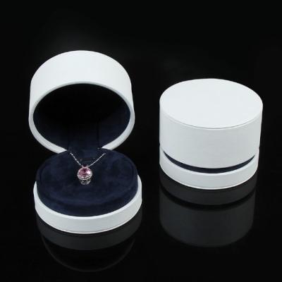 China High Quality European Style Jewerly Storage PU Leather Jewelry Box For Ring Box Necklace Box for sale