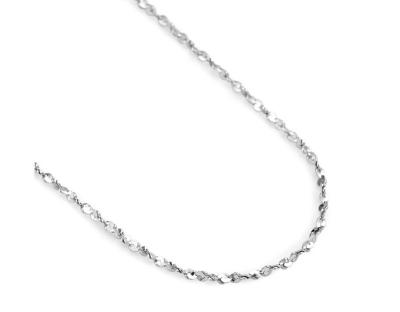 China Wholesale Romantic 0.8mm 40cm Star Chain About 1.0g Necklace 925 Sterling Silver Jewelry for sale