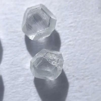 China Jewelry Decorations 1 Carat Up CVD Synthetic Diamond Rough Diamond Prices Per Carat From HPHT Lab Grown White Rough Uncut for sale