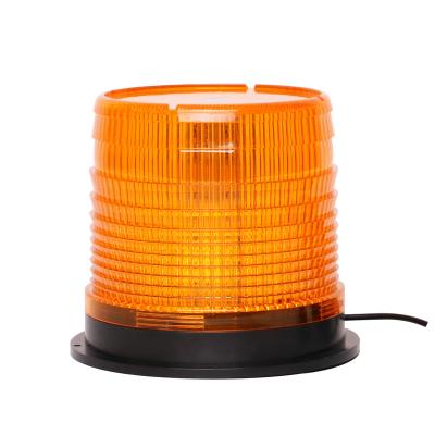 China PC+ABS MUYE Magnetic Screw Mount DC12V-30 LED Strobe Warning Light Amber-Clear Strobe Lamp Warning Light for sale