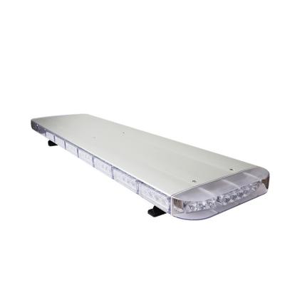 China Slim PC+ aluminum MUYE long warning led lightbar base aluminum warning lightbar for sale