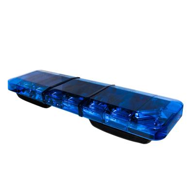 China PC+aluminum MUYE 12V 24V CEE R65 R10 vehicle warning led lightbar led lightbar with siren speaker for sale