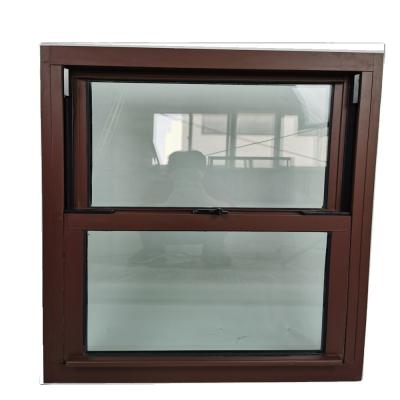 China Directly Supply Modern Design Single Hung Sash Aluminum Windows for Leisure Facilities for sale