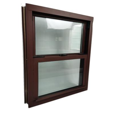 China Single Hung Sash Aluminum Windows With Screens Swing Open for Heat Insulation Function for sale