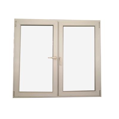 China Ventana de revestimiento de aluminio de color café marrón de vidrio con rejilla de pantalla de acero inoxidable en venta