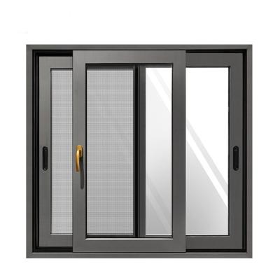 China Tempered Glass Soundproof French Flush Handle Fire Rated Sliding Doors for Restaurant for sale