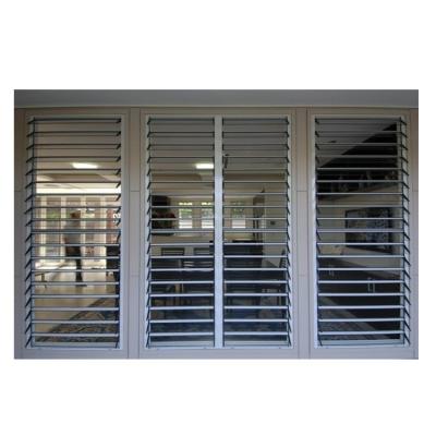 China Customized Colors Steel Profile For Window Grill Design And Gate Aluminum Shutters for sale