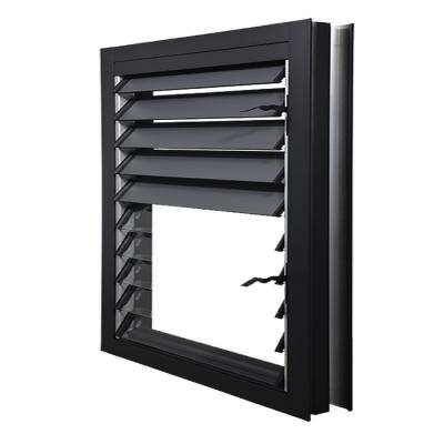 China Custom Aluminium Louvers Windows with Smart Control System and Sunproof Function for sale